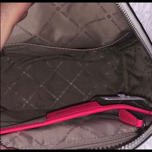 Michael Kors Backpack neon pink MK new - Picture 3 of 7